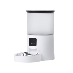 Smart Pet Feeder Supplier - Stainless Steel Removable 3L Automatic