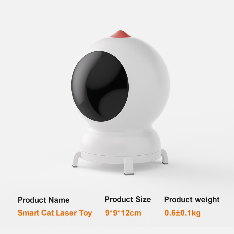 Smart Laser Toy Supplier - Rocket Shaped Automatic Rotating Pointer