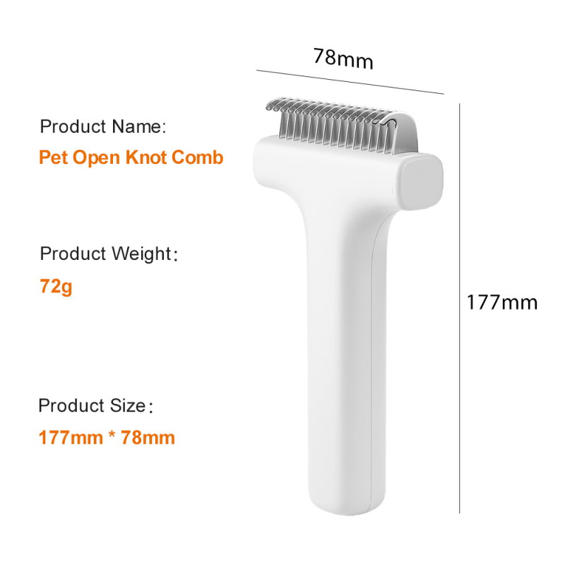 Pet Grooming Comb Manufacturer - Open Knot Remove Floating Hair