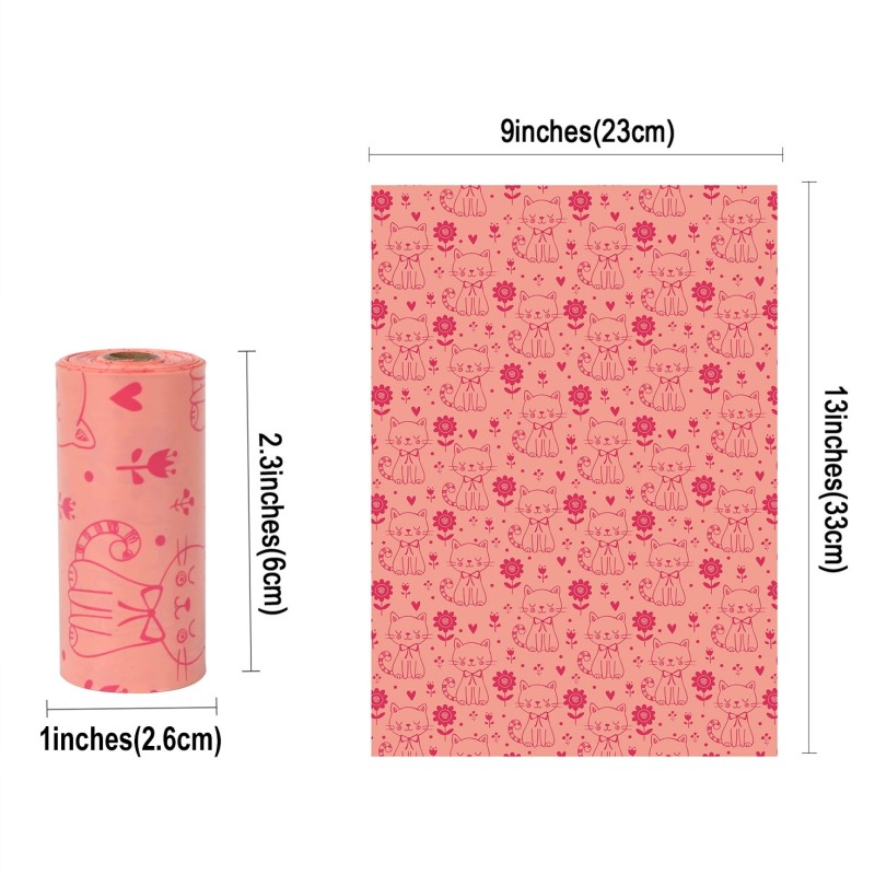 Biodegradable Pet Bag Manufacturer - Custom Print Pattern Design