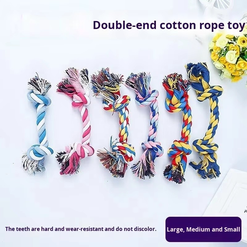 Dog Chew Toy Supplier - Eco-Friendly Cotton Rope Interactive