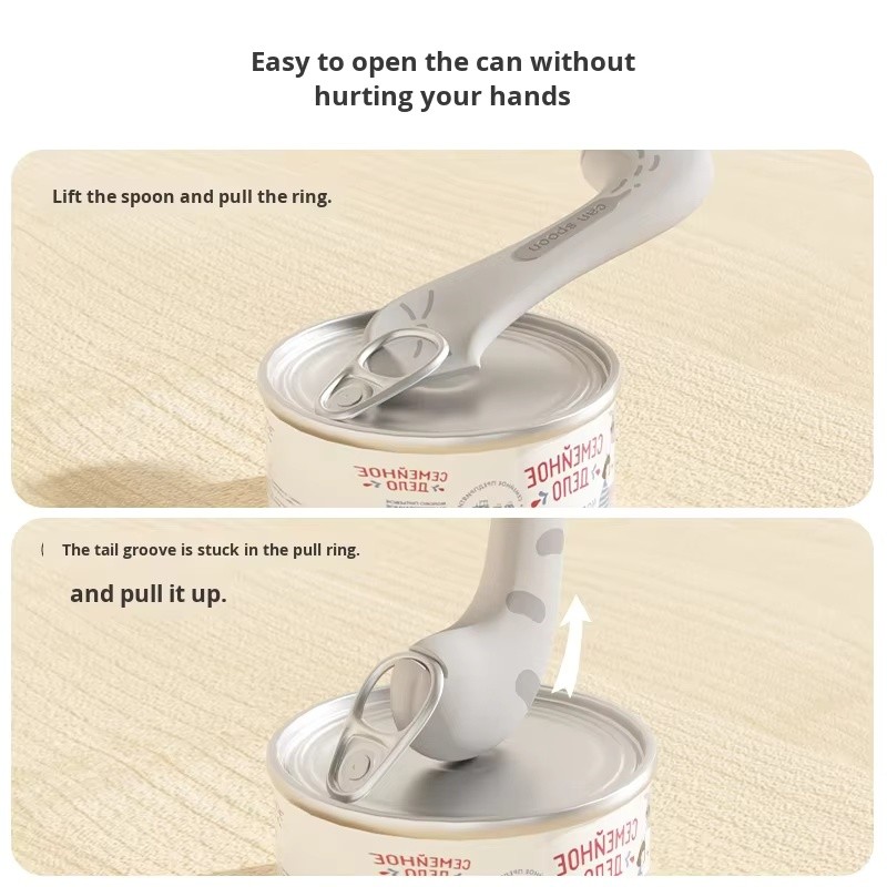 Pet Food Cover Supplier - Reusable Silicone with Spoon