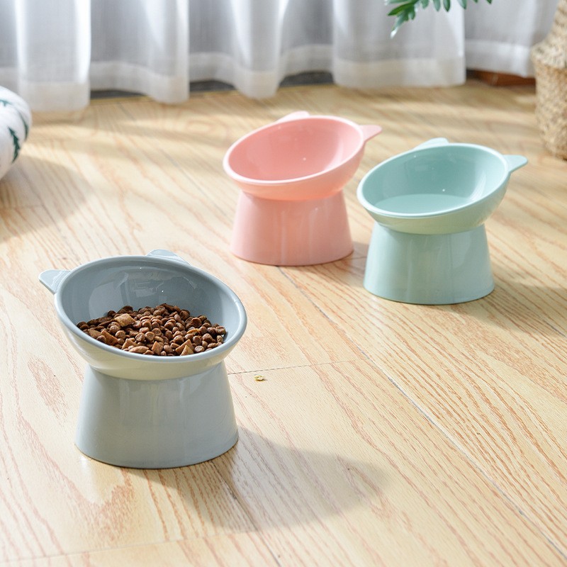 Cat Bowl Factory - Plastic Anti-Upset Rounded Design