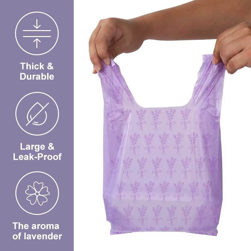 Pet Waste Bags Supplier - Biodegradable Drawstring with Handle