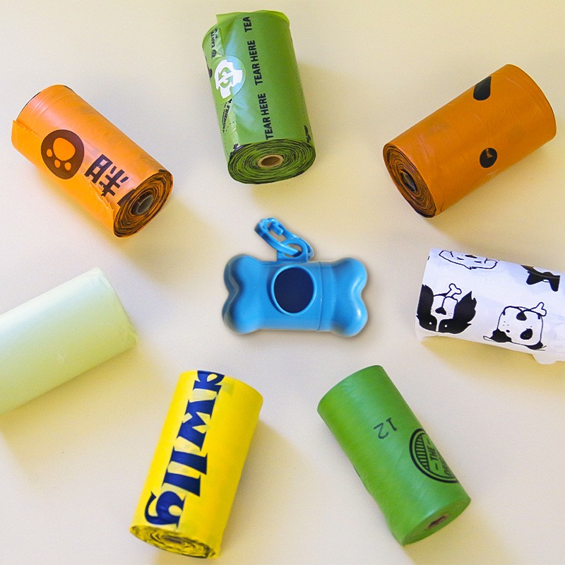 Dog Poop Bag Supplier - OEM Biodegradable Custom Pattern Design