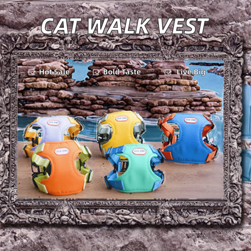 Cat Harness Supplier - Customizable Soft Waterproof Reflective