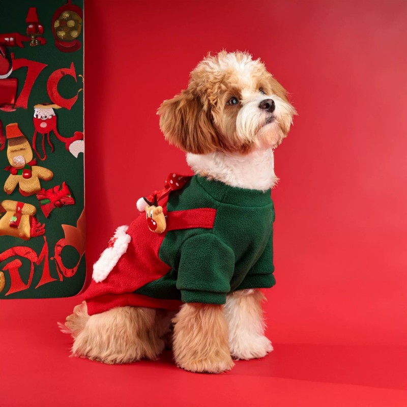 Dog Hoodie Factory - French Bulldog Fleece-lined Winter