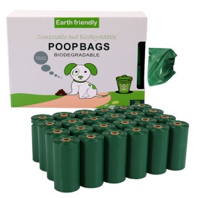 Dog Poop Bags Manufacturer - 20 Pack Custom Logo Printed Wholesale