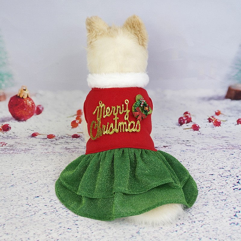 Dog Costume Manufacturer - 2025 Christmas Velvet Santa Claus