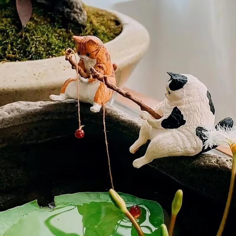 Aquarium Ornament Factory - Miniature Creative Desktop Scenes