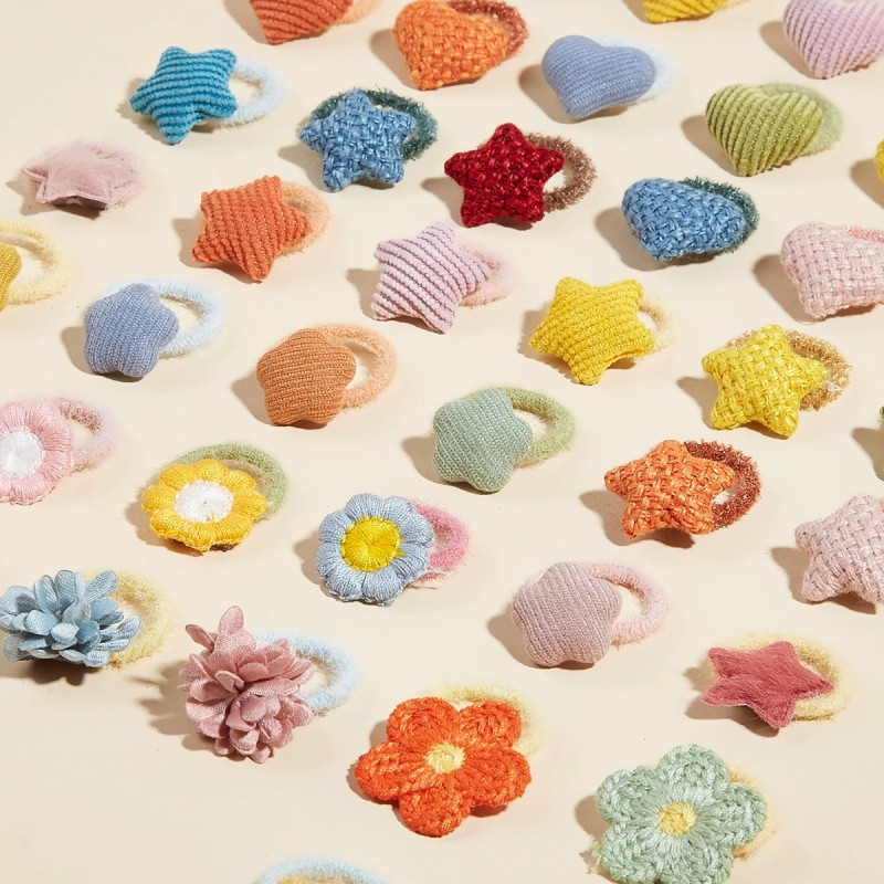 Pet Hair Ties Manufacturer - Non-Stuck Flower Bow Tie