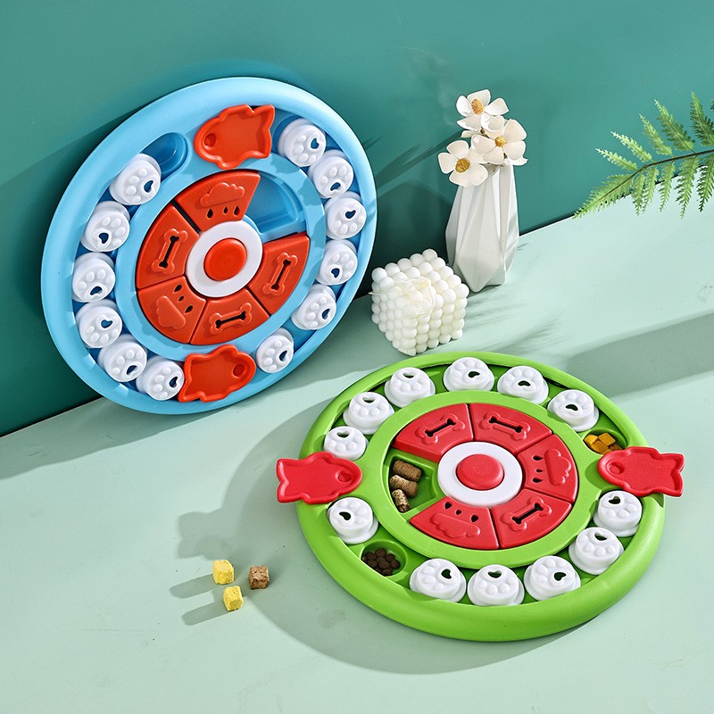 Dog Feeder Toy Supplier - Christmas Pink IQ Games