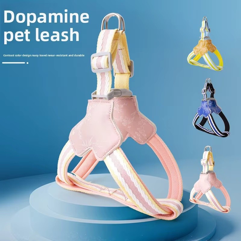 Dog Vest Manufacturer - Soft Leather Saddle Chest Anti Escape