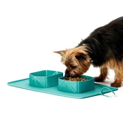 Dog Travel Bowl Factory - Double Collapsible Anti-choking