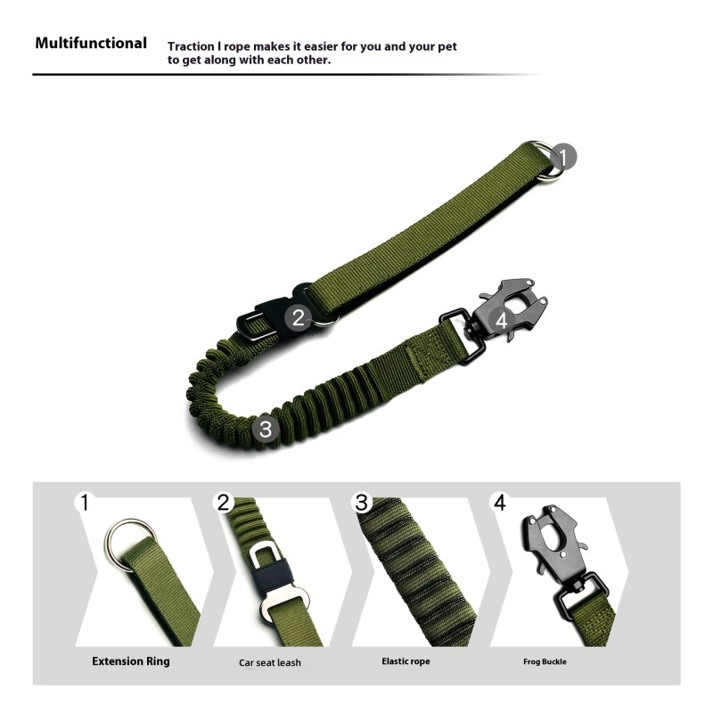 Pet Climbing Rope Manufacturer - Bite-Resistant Short Pull