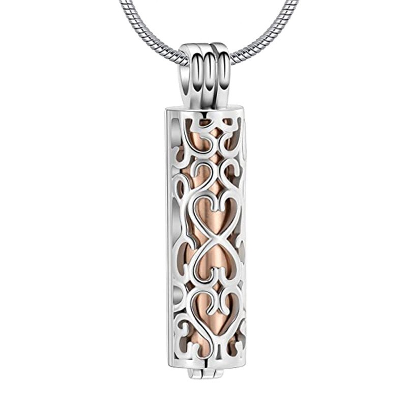 Pet Cremation Urn Supplier - Luxury Metal Lotus Pendant