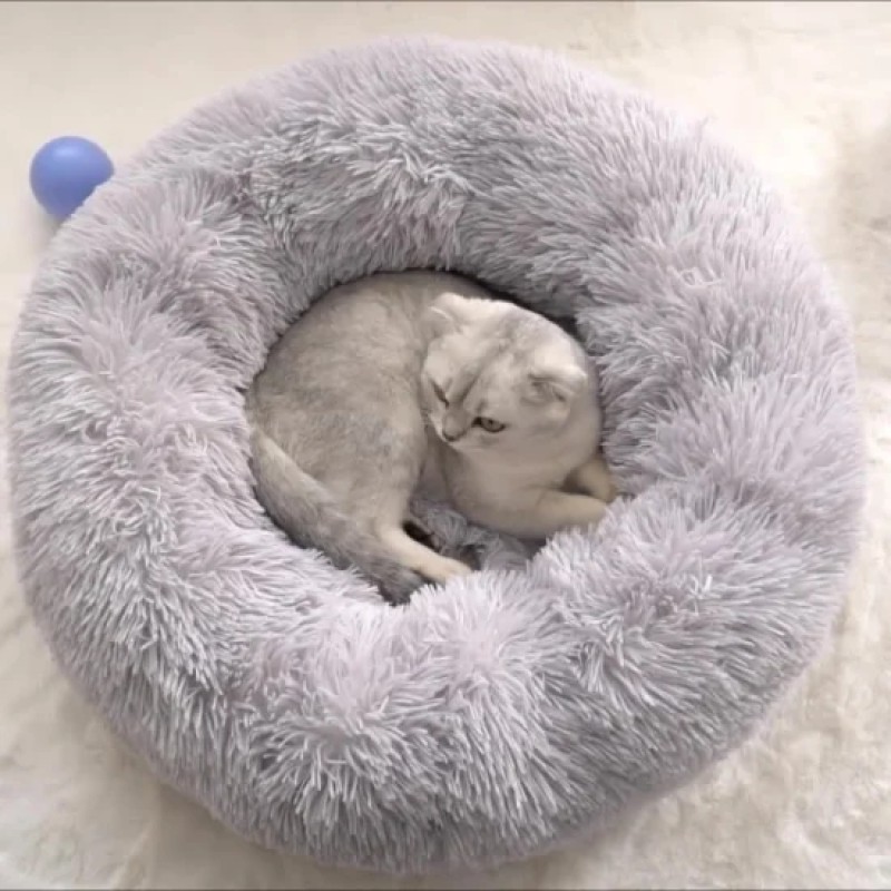 Pet Donut Bed Factory - Luxury Calming Plush Washable