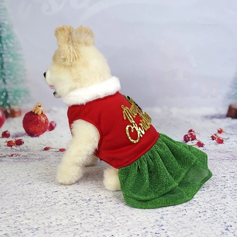 Dog Costume Manufacturer - 2025 Christmas Velvet Santa Claus