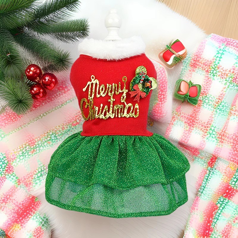 Dog Costume Manufacturer - 2025 Christmas Velvet Santa Claus