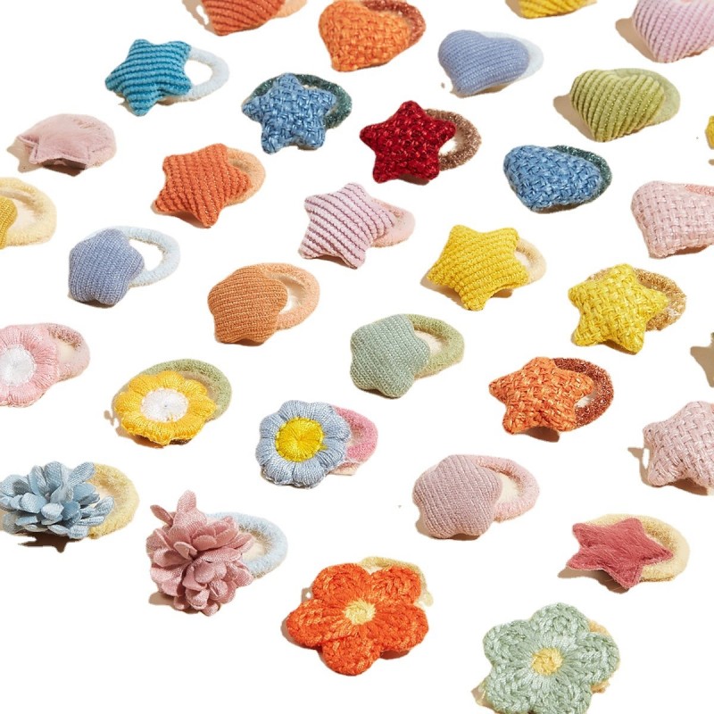 Pet Hair Ties Manufacturer - Non-Stuck Flower Bow Tie