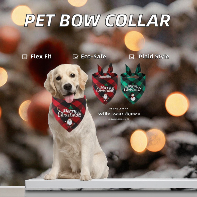 Pet Bow Collar Manufacturer - Hot Selling Adjustable Polyester