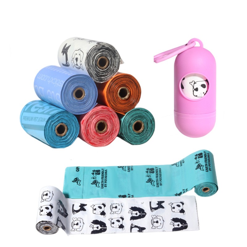 Dog Poop Bag Supplier - OEM Biodegradable Custom Pattern Design