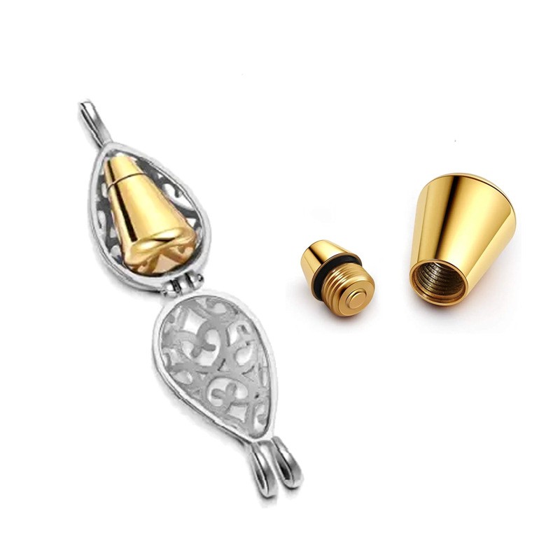 Pet Ashes Necklace Supplier - Small Memorial Lotus Pendant