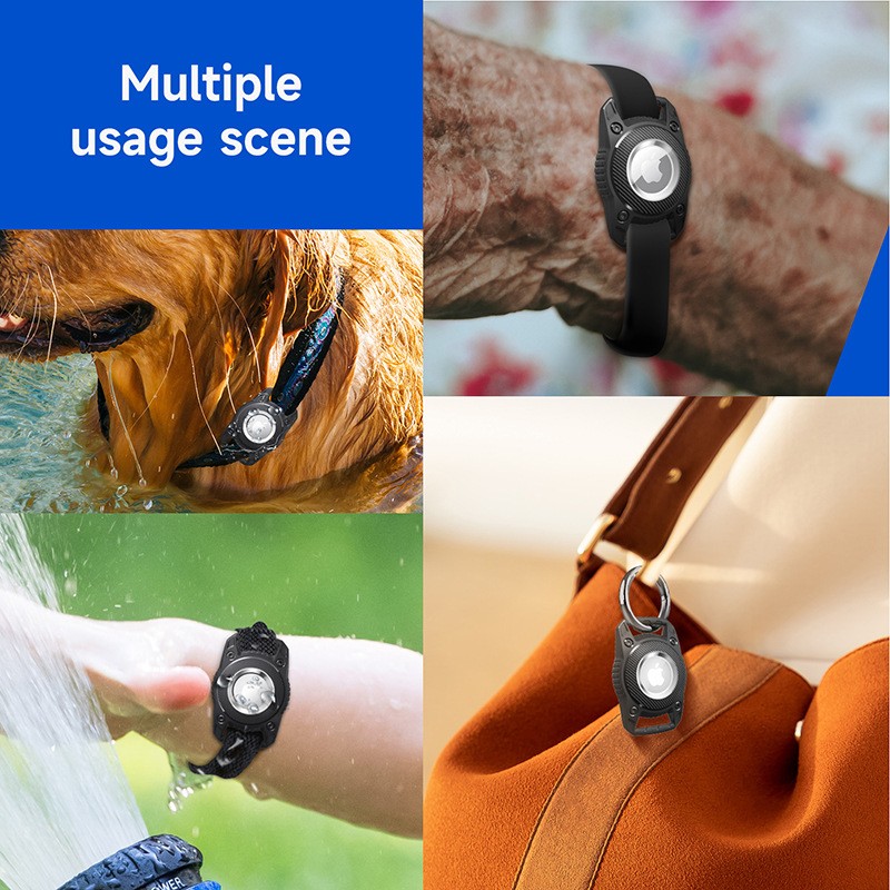 Airtag Case Manufacturer - Waterproof IP7 PU Protective Cover