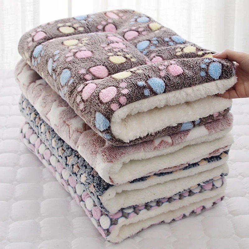 Dog Blanket Supplier - Soft Coral Fleece Thickened Kennel
