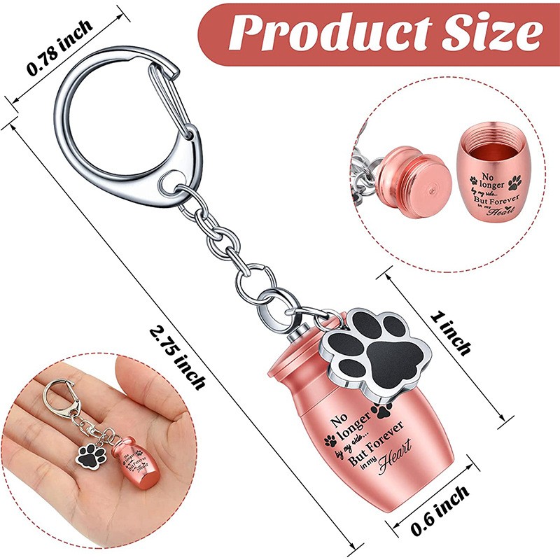 Pet Keepsake Urn Factory - Mental Memorial Key Chain