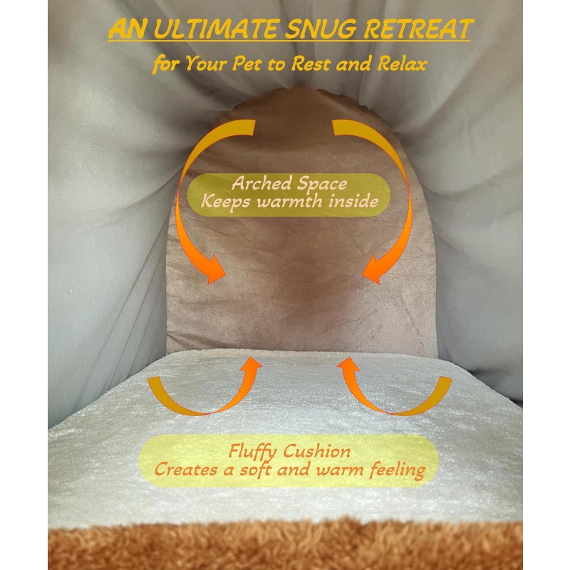 Pet Kennel Supplier - Large Convertible Soft Winter House