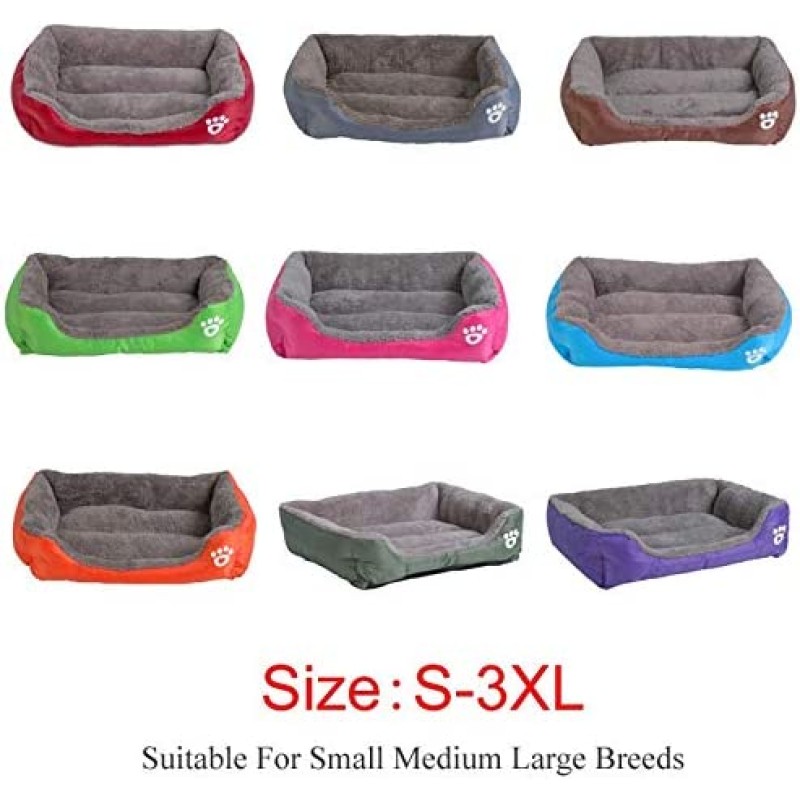 Dog Sofa Bed Manufacturer - Custom Large Rectangle Faux Fur