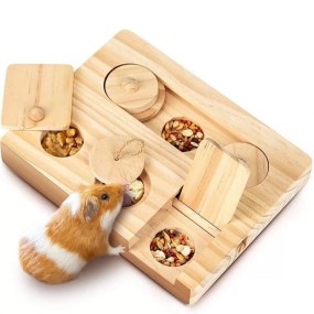 Guinea Pig Toy Manufacturer - Wooden Enrichment Hide Treats