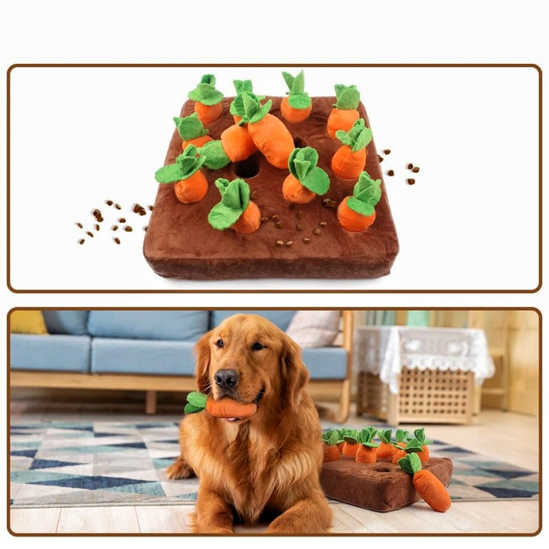 Pet Snuffle Mat Manufacturer - Cartoon-Style Felt Puzzle Toy