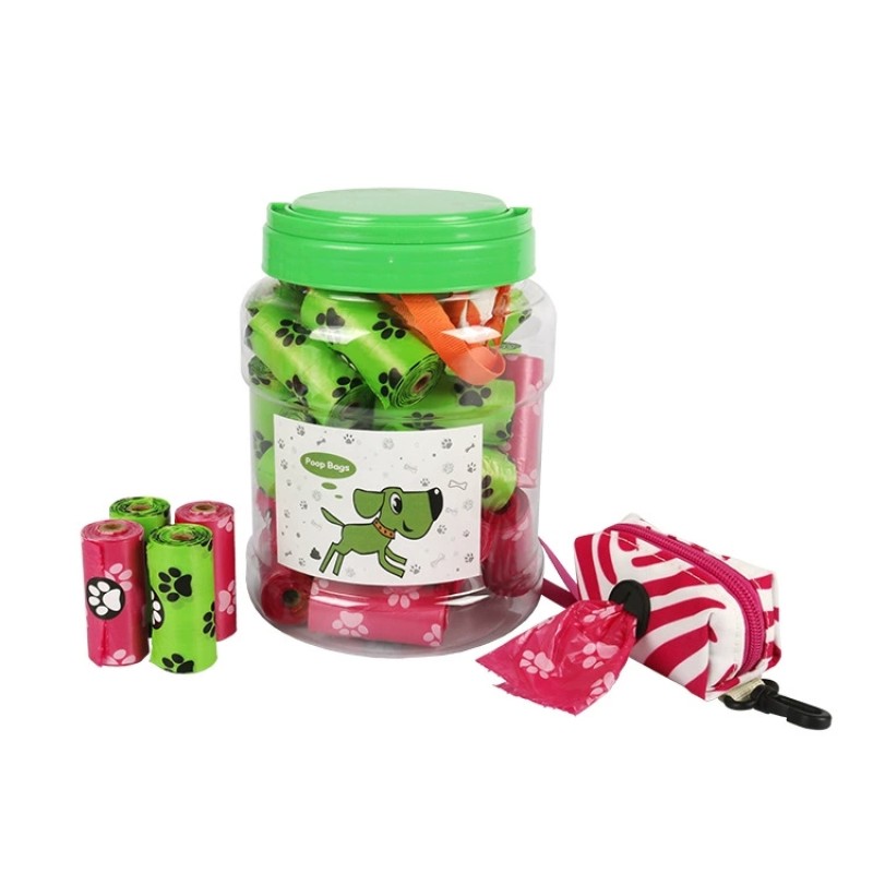 Dog Poop Bag Manufacturer - 30 Rolls Family Barrel Packed