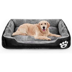 Dog Sofa Bed Manufacturer - Custom Large Rectangle Faux Fur