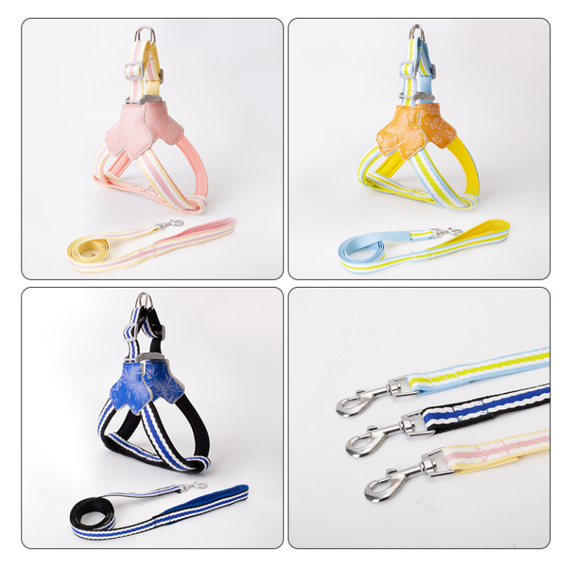 Dog Vest Manufacturer - Soft Leather Saddle Chest Anti Escape