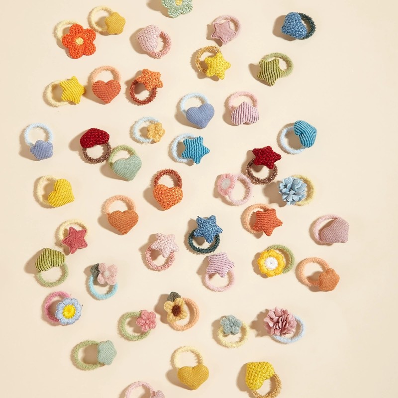 Pet Hair Ties Manufacturer - Non-Stuck Flower Bow Tie