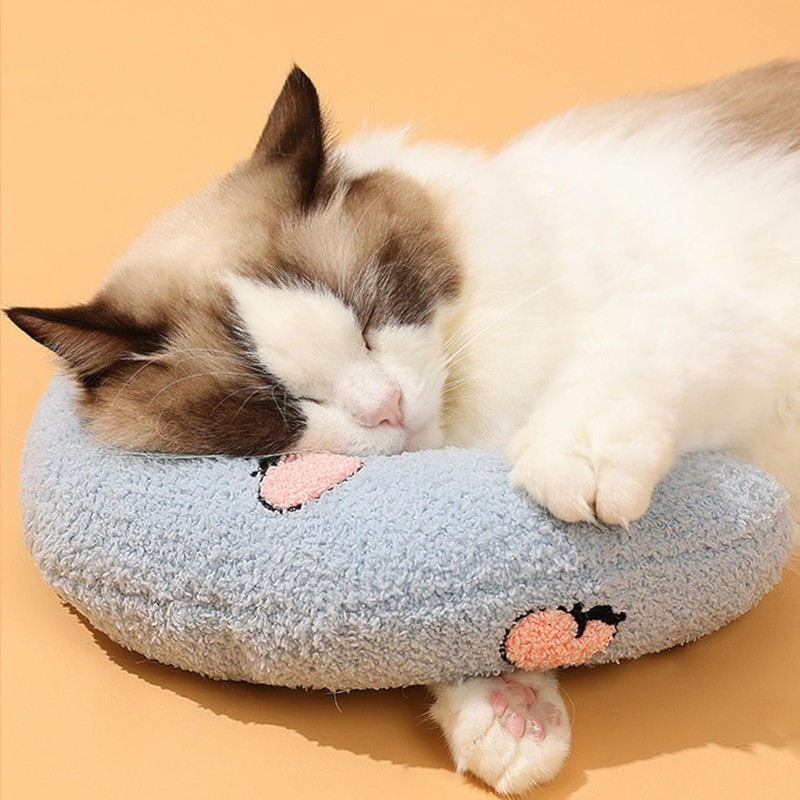 Cat Calming Pillow Supplier - U-Shaped Deep Sleep Fluffy