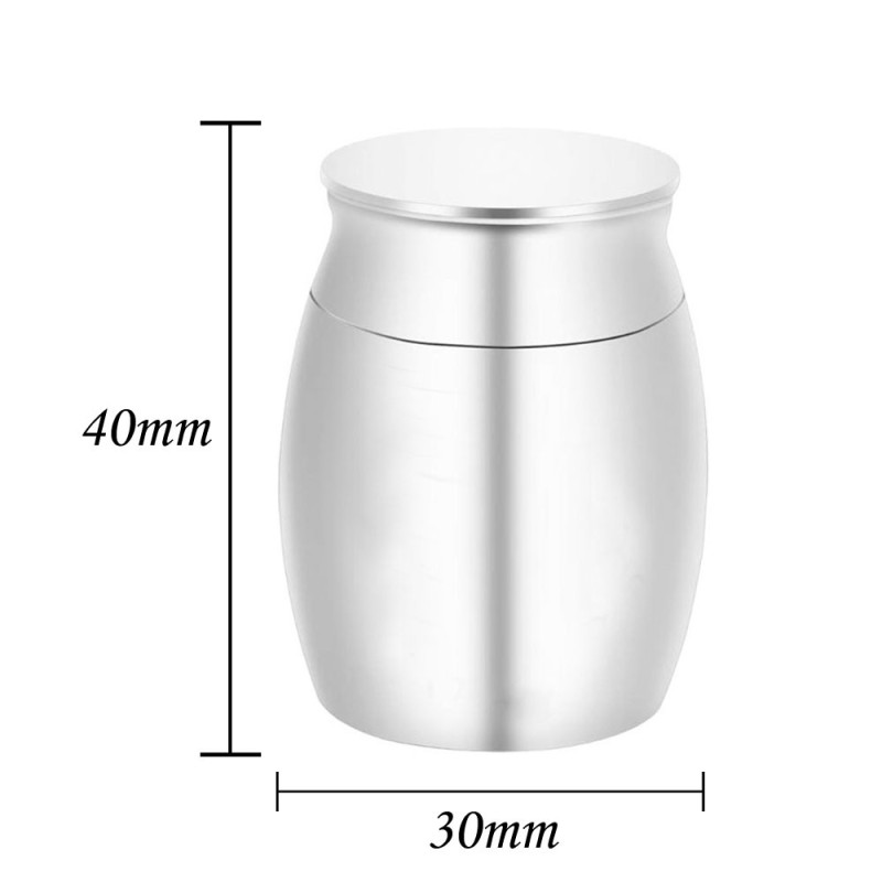 Pet Funeral Urn Manufacturer - Mental Memorial Souvenir Bottle