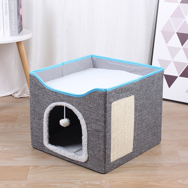 Pet Mat Supplier - Folding Indoor Soft Fiber Beds