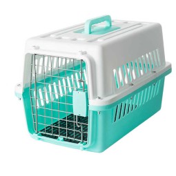 Pet Carrier Manufacturer - Small Plastic Air Box with Iron Wire Door