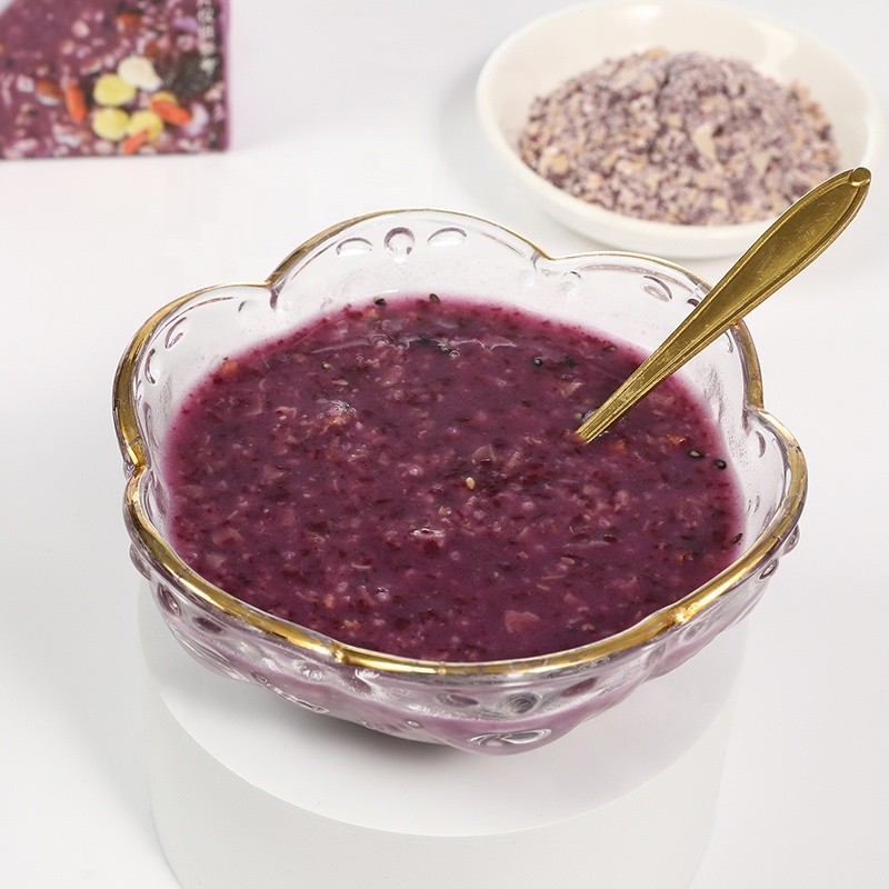 Konjac Congee Factory - OEM Custom Dried Fruit Purple