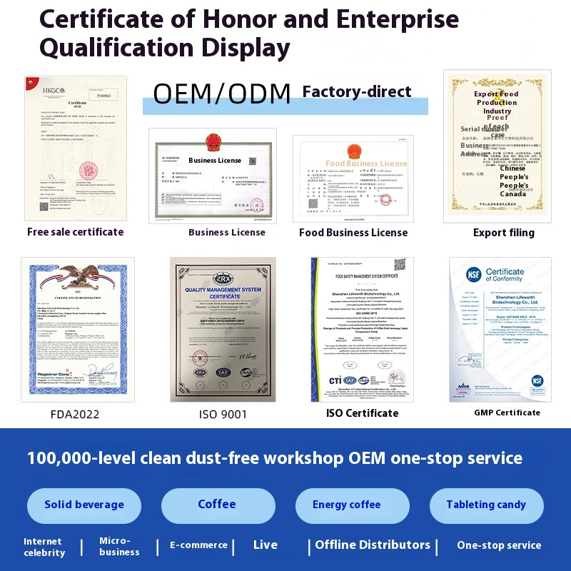 Freeze-Dried Coffee Powder Factory - OEM Custom American Latte