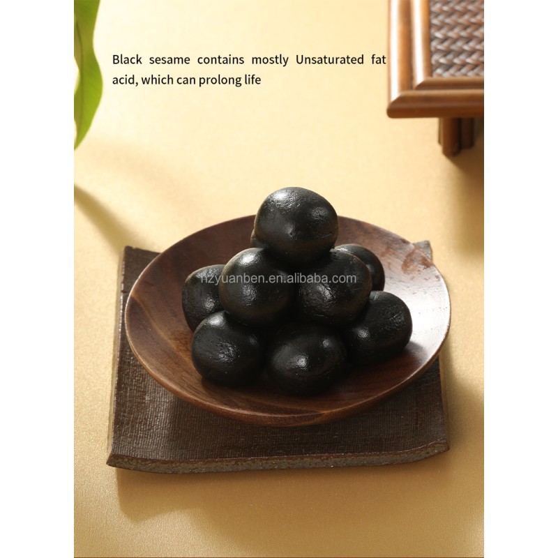 Sesame Pills Manufacturer - OEM Custom DHA Nut Black Ball