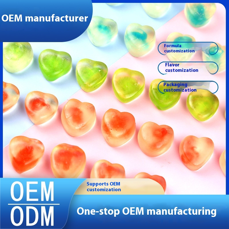 Hyaluronic Acid Gummies Manufacturer - OEM Custom Collagen Sandwich Candy