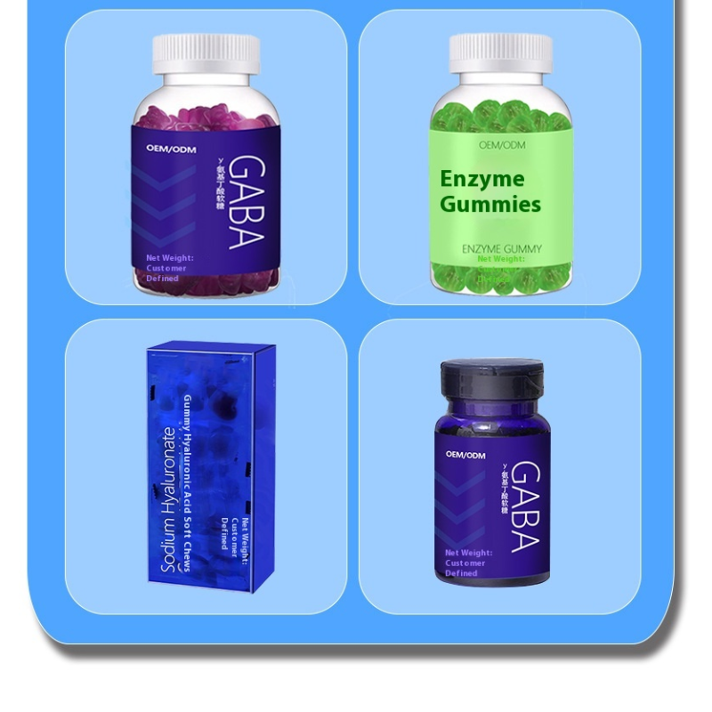 GABA Gummy Candy Manufacturer - OEM Custom Sleep Support Soft Candy