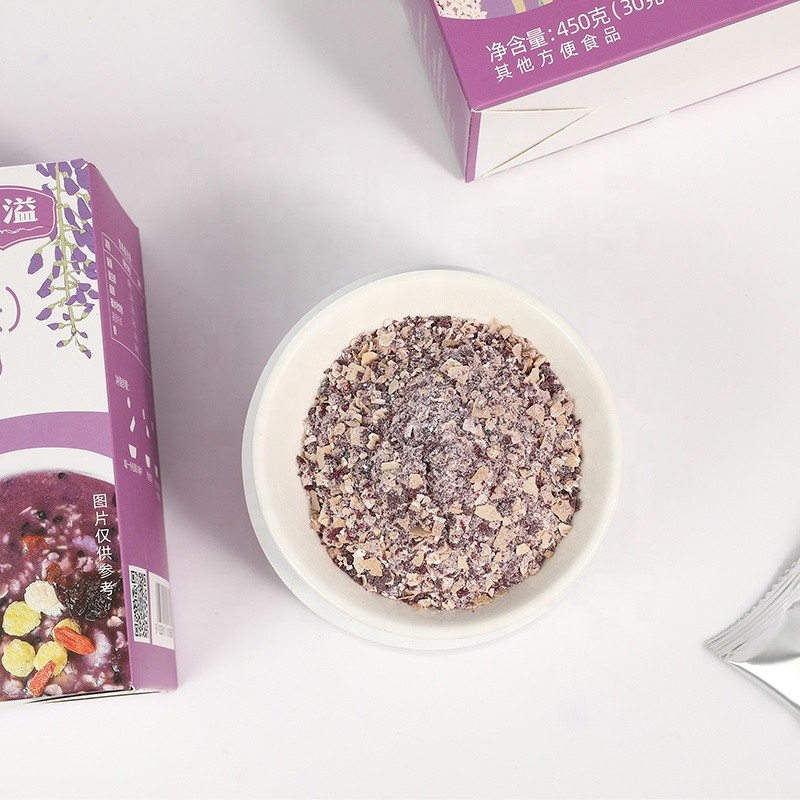 Konjac Congee Factory - OEM Custom Dried Fruit Purple