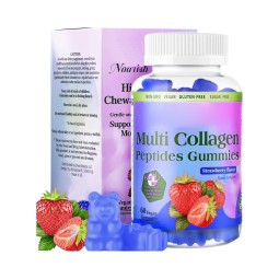 Collagen Peptides Gummies Factory - OEM Custom Biotin Hyaluronic Acid