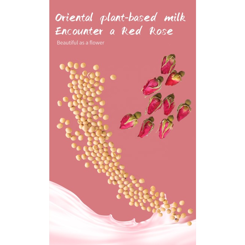 Soybean Milk Powder Manufacturer - OEM Custom Rose Flavor